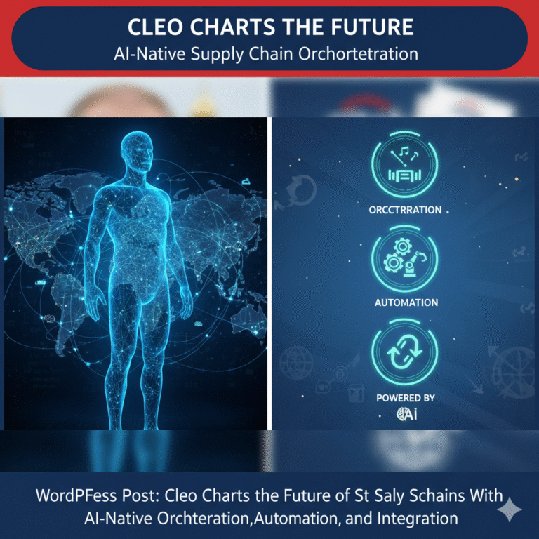 Cleo Charts the Future of Supply Chains With AI-Native Orchestration, Automation, and Integration