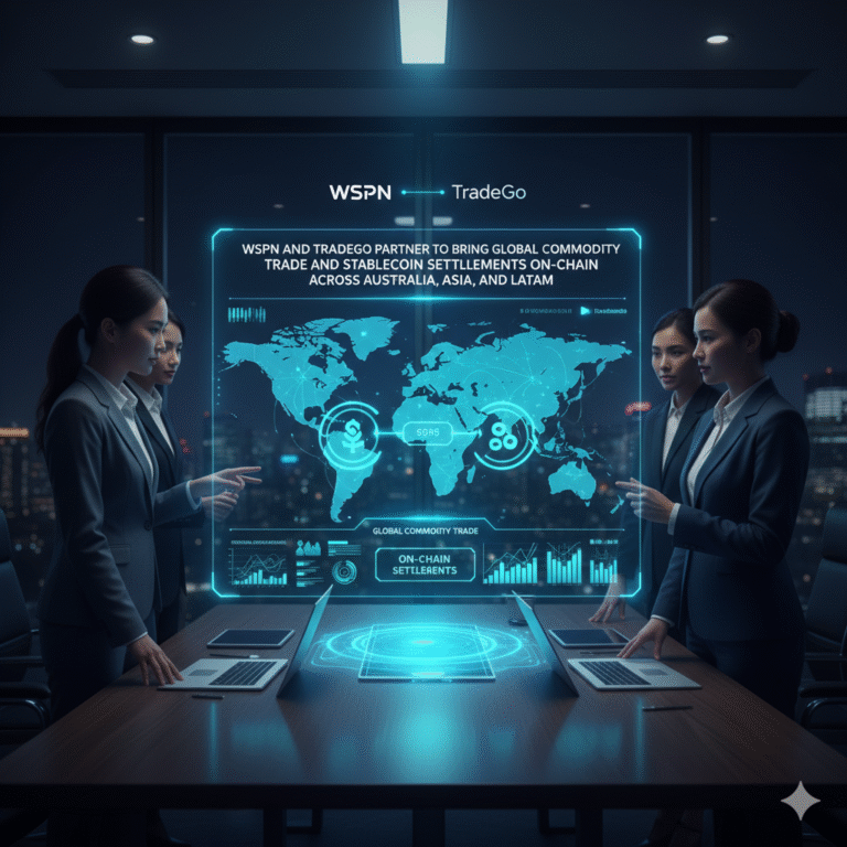 WSPN and TradeGo Partner to Bring Global Commodity Trade and Stablecoin Settlements On-Chain Across Australia, Asia, and LATAM