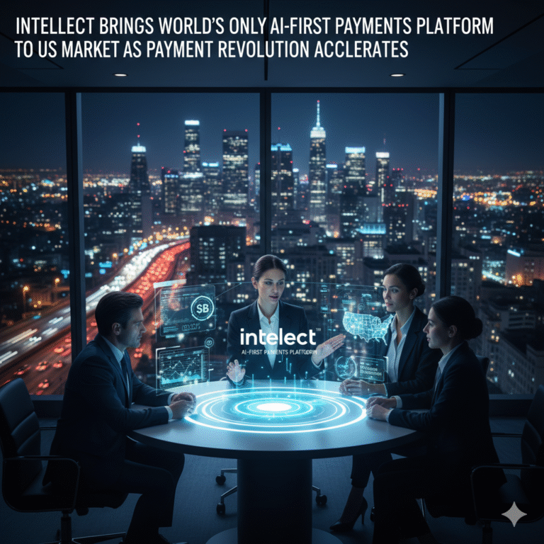 Intellect Brings World’s Only AI-First Payments Platform to US Market as Payment Revolution Accelerates