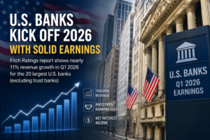 US banks: U.S. Banks Open 2026 with Strong Earnings as Trading and Fee Income Lift Results