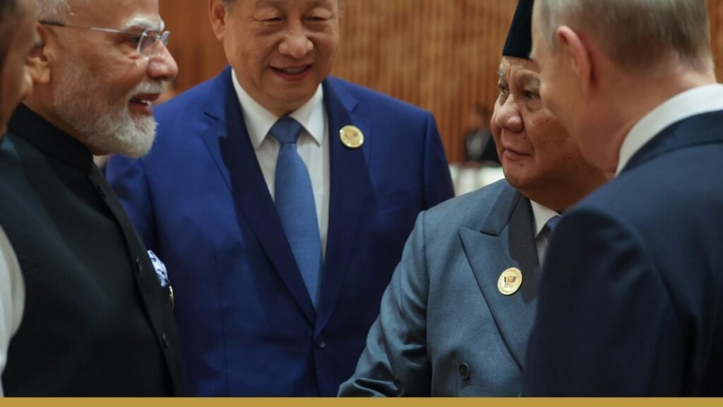 BRICS leaders at the 18th BRICS Summit in New Delhi