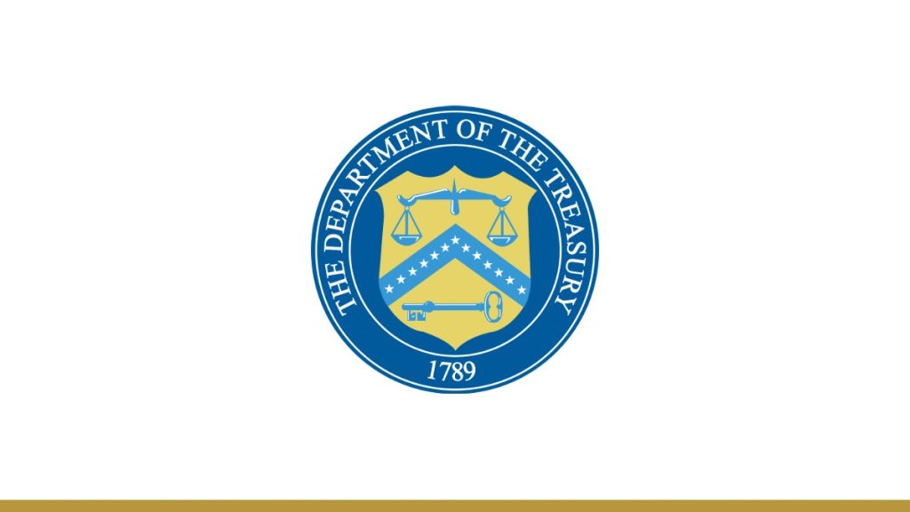 US Department of the Treasury seal