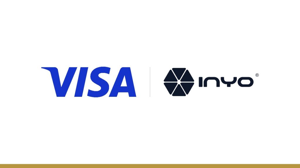 Visa Direct Moves USDC Prefunding Out of Pilot, With Inyo Global First to Go Live Visa and Inyo Global logos for Visa Direct USDC prefunding